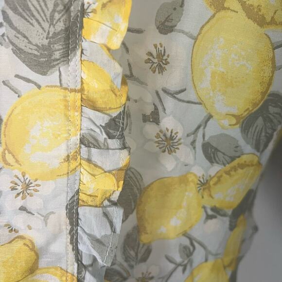 NWT Ann Taylor Factory Woman’s Lemon Sleeveless Ruffled Pullover Top- Size S - Picture 11 of 12